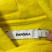 Pangaia 365 Organic Cotton Hoodie Sweater Saffron Yellow Women’s Size XS