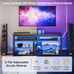 LED Tall TV Stand, Entertainment Center for 55/60/65 inch TV