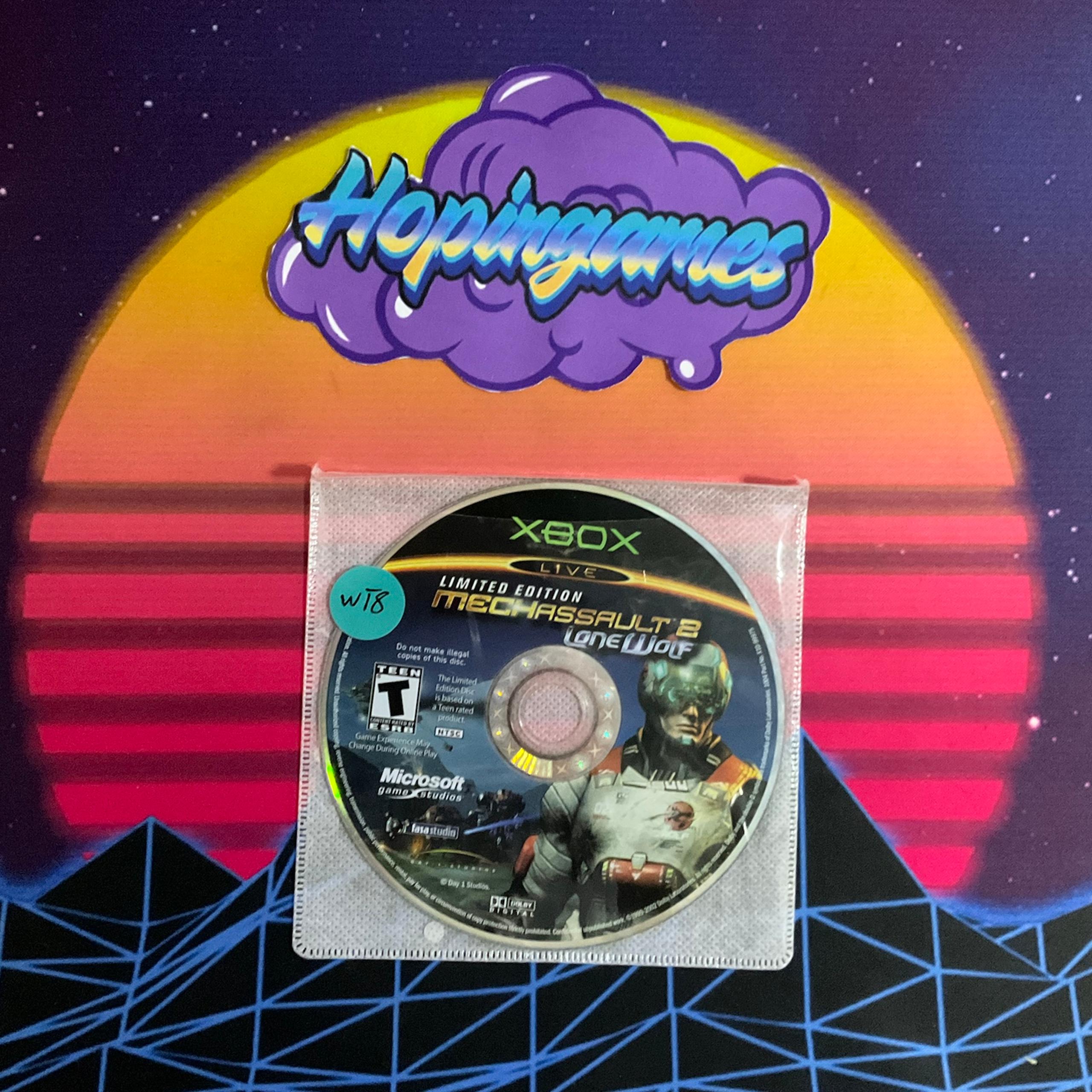 MechAssault 2: Lone Wolf (Microsoft , 2004) Loose - Xbox