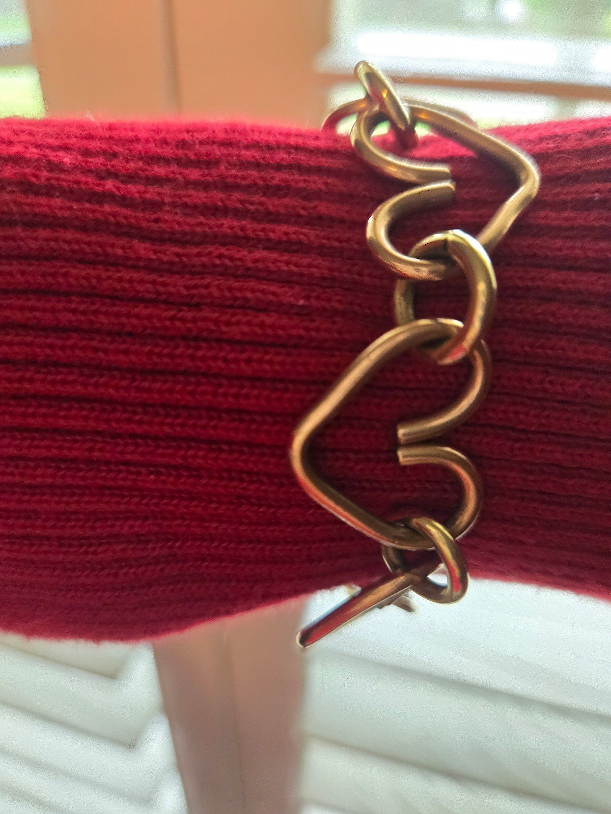 14K Gold Bracelet TARBAY brand gold and pink color