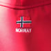 Scandinavian Explorer Red Lightweight Removable Hood Jacket Size Medium Full Zip