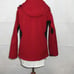 Scandinavian Explorer Red Lightweight Removable Hood Jacket Size Medium Full Zip