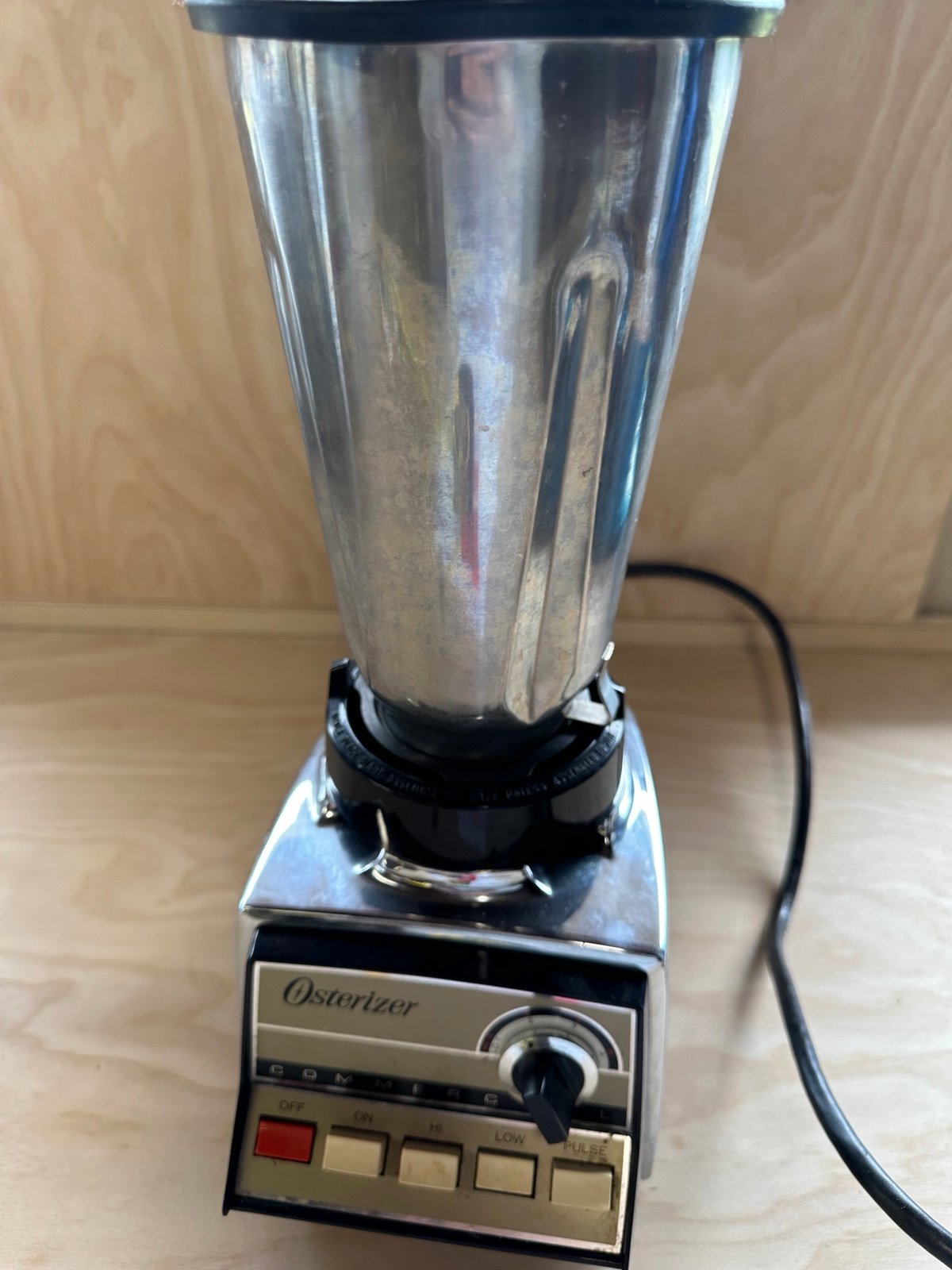 VINTAGE Osterizer Commercial 352-61 Retro Chrome Blender *TESTED* Bar Mixer