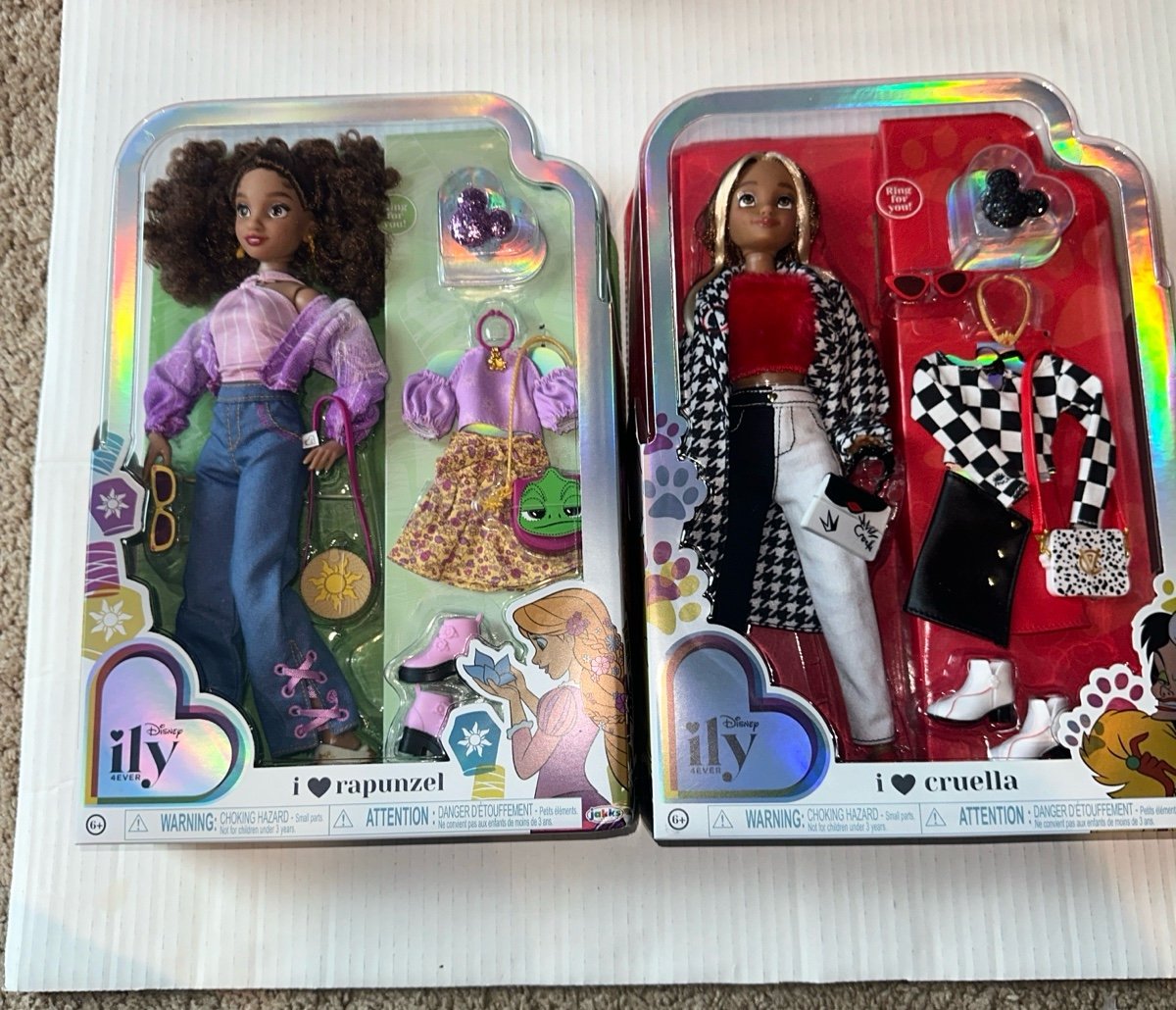 Disney ily 4EVER Cruella Fashion Doll Rapunzel Fashion Doll