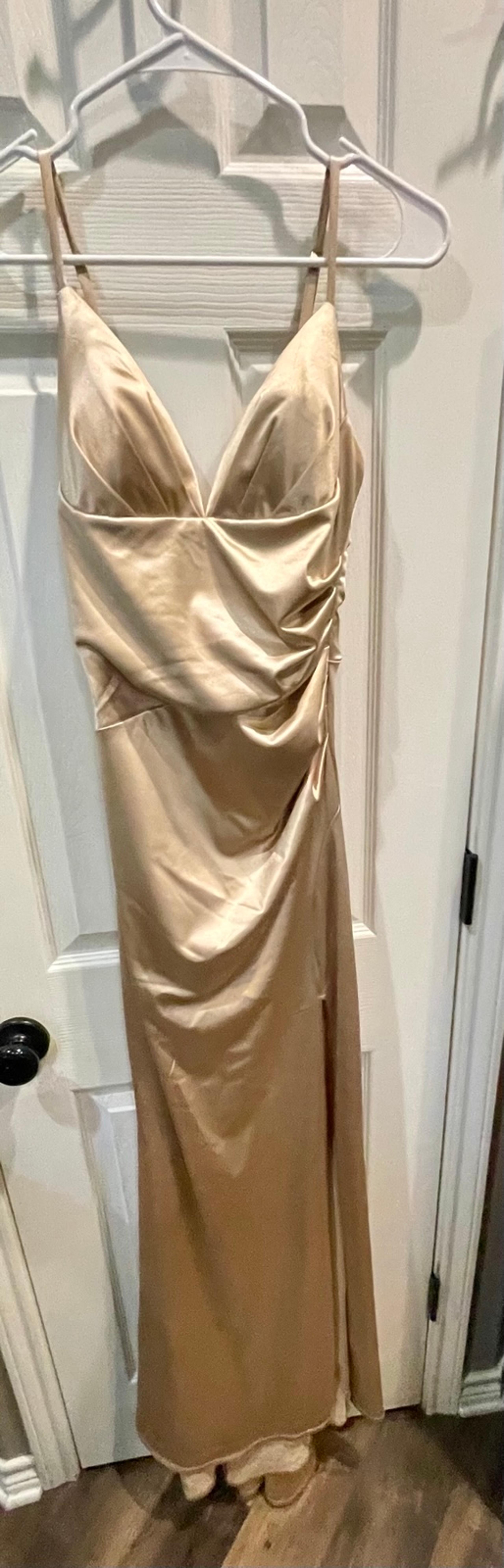 Gold Homecoming /Evening Dress