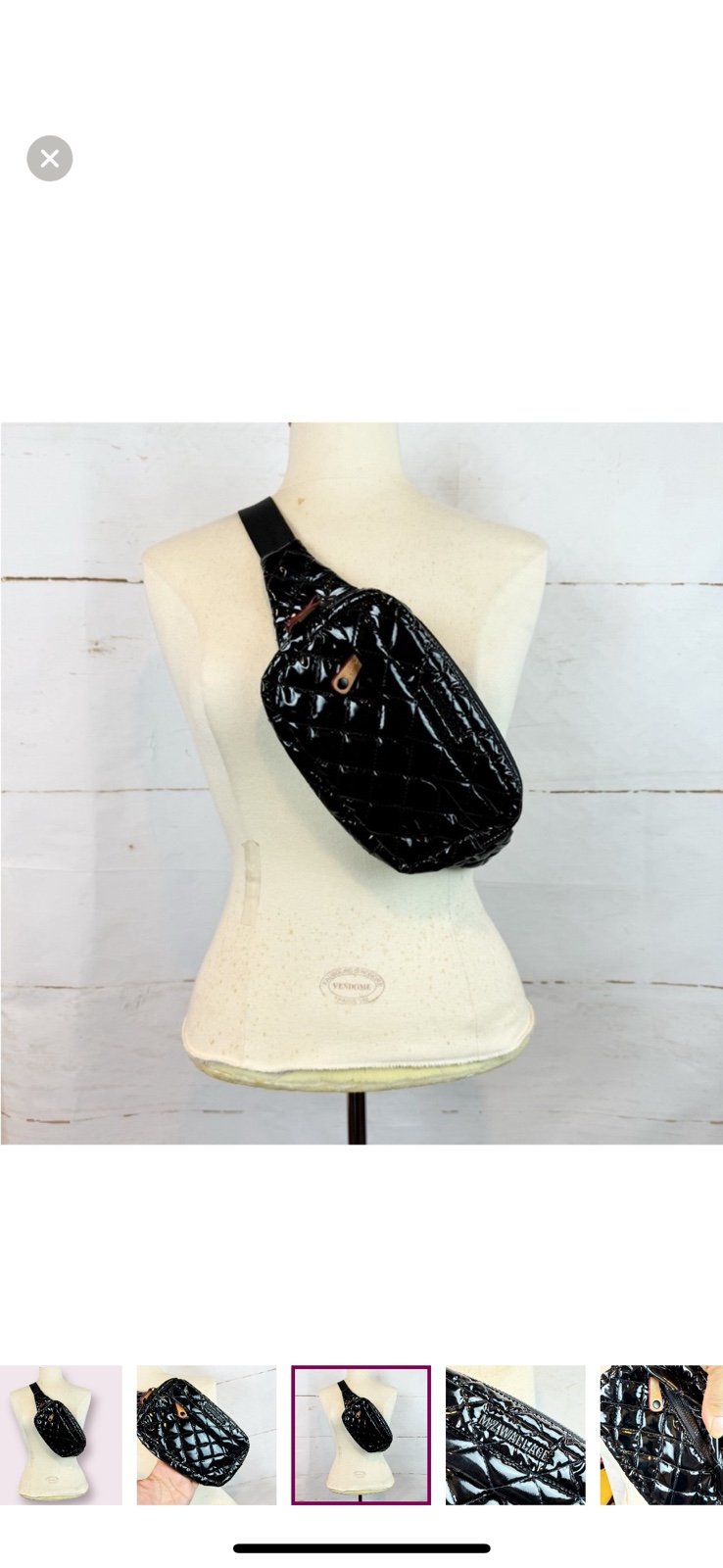 MZ Wallace Quilted Fanny Pack