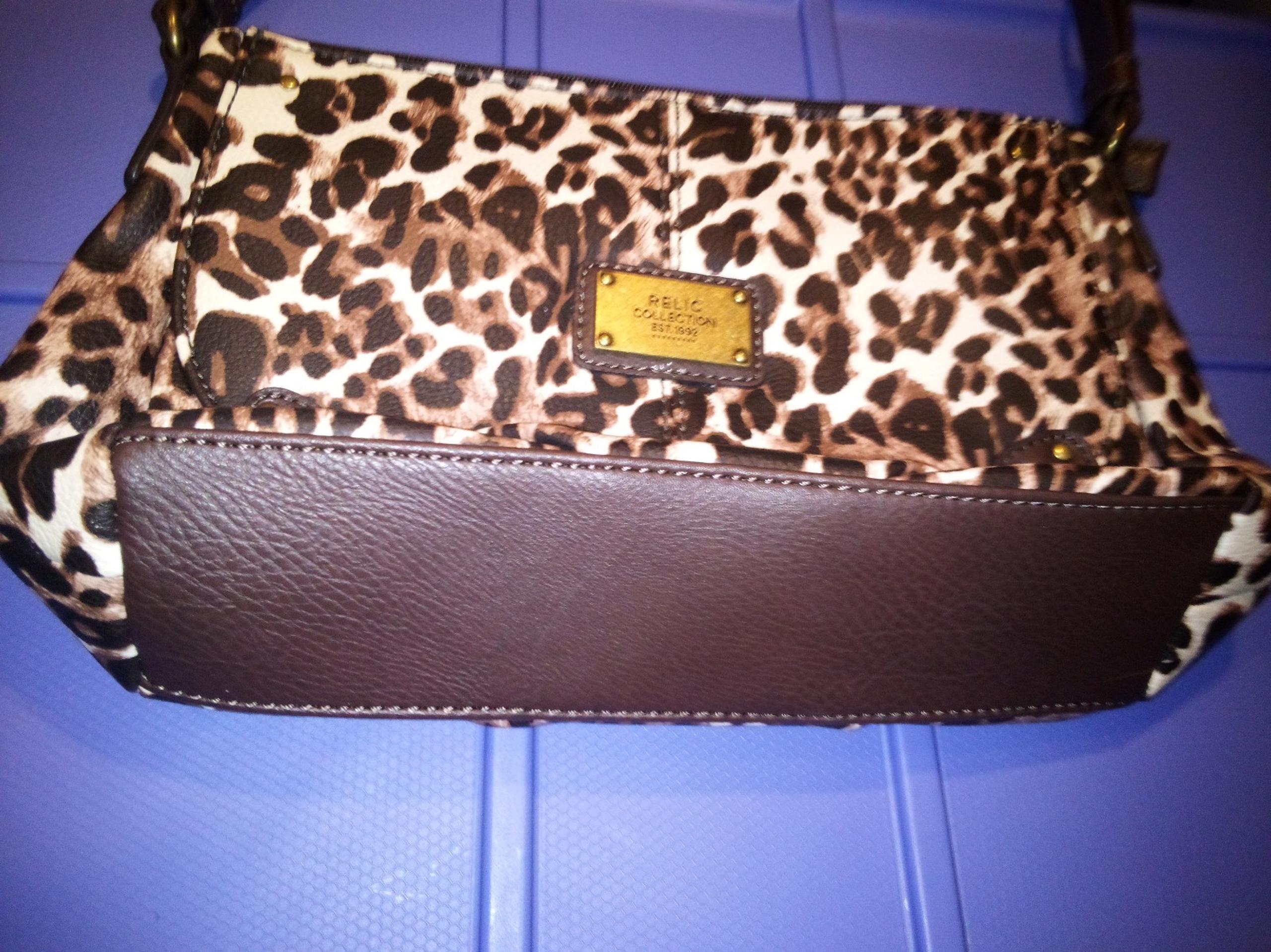 Relic Leopard Print Purse