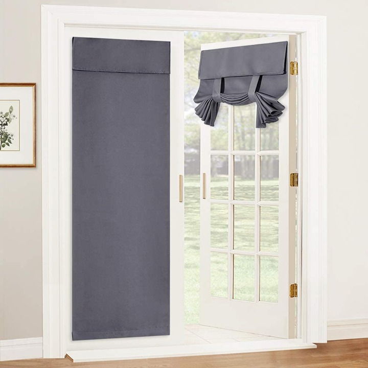 Blackout Door Curtain - Privacy Thermal Insulated Tricia Door Window Curtain