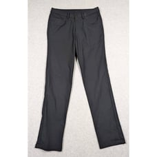 Lululemon Men Pants 30x33 ABC Classic Warpstreme 5 Pocket Black Preppy Chino