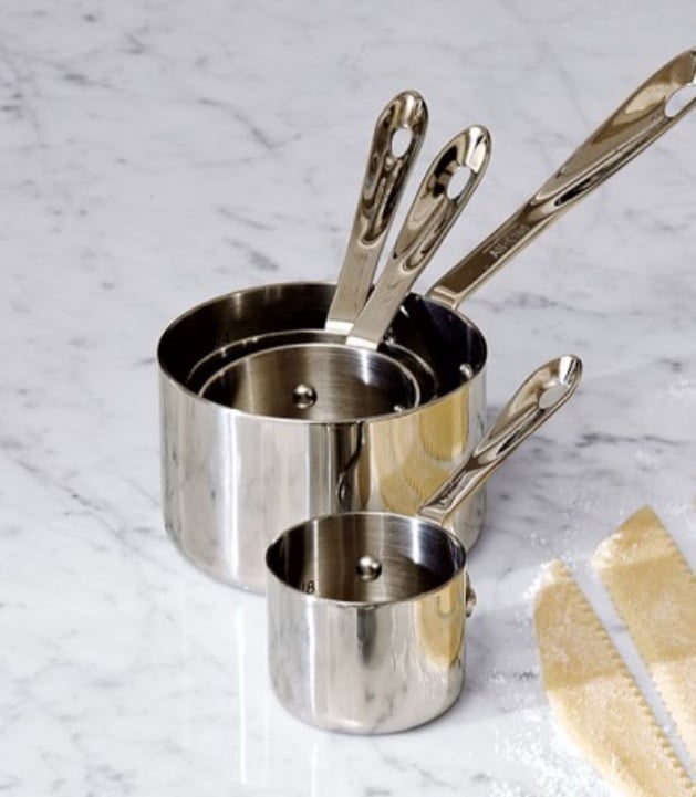 All clad measuring 4 pc cup set