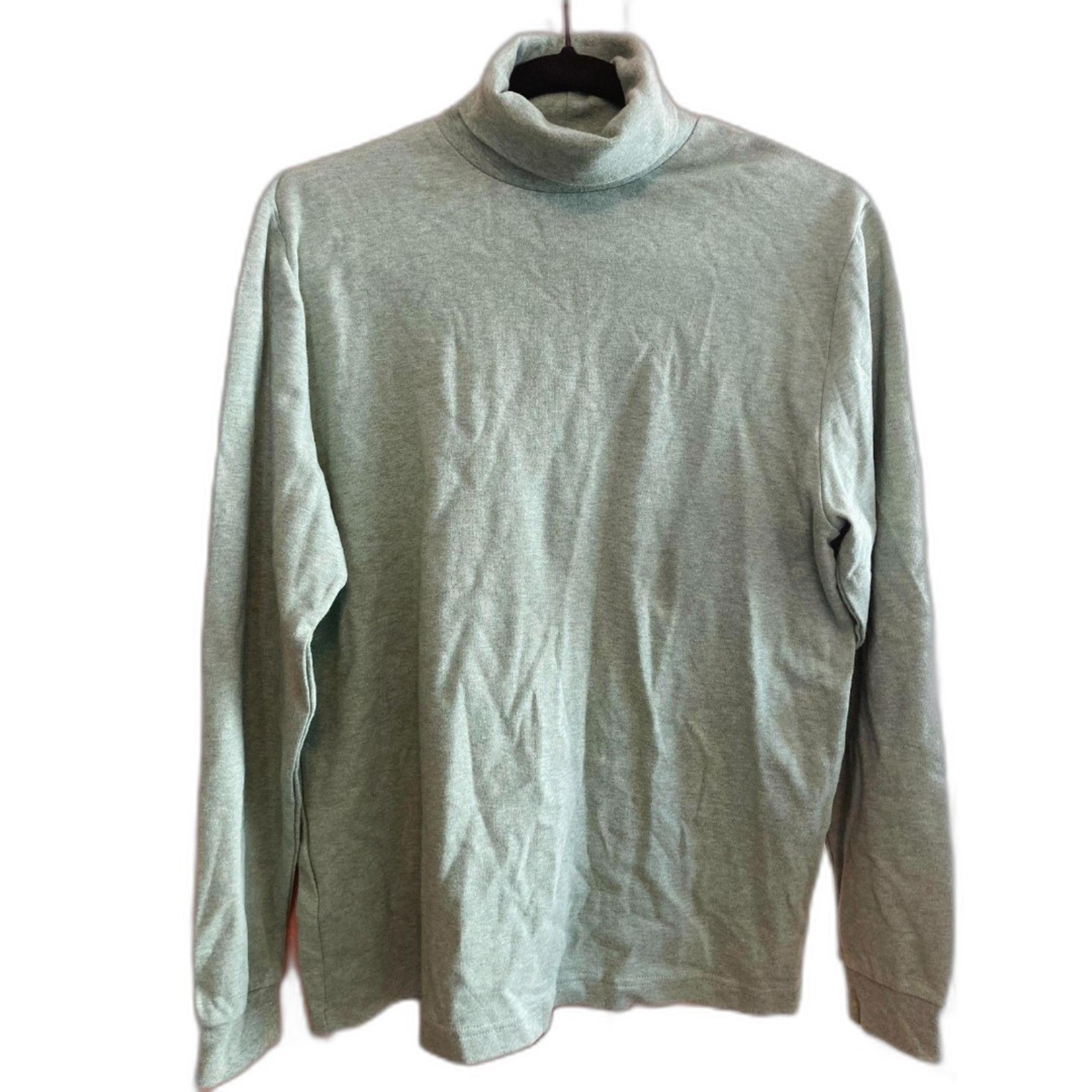 Woolrich | Women's 100% Cotton Turtleneck in Sage Heather | Medium