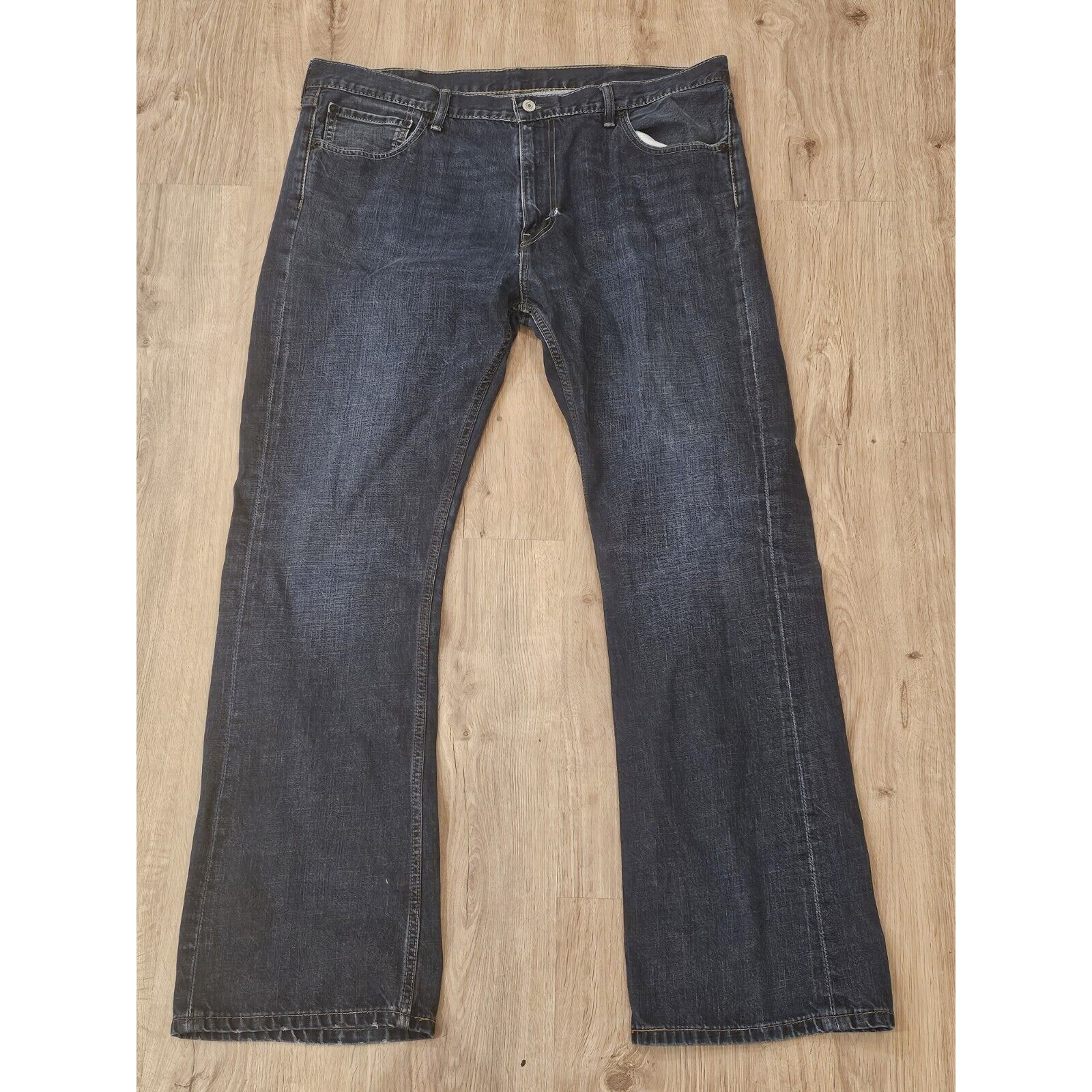 Levi's 527 Boot Cut Jeans Mens 40x32 Blue Denim Bootcut Cowboy Western Dark Wash