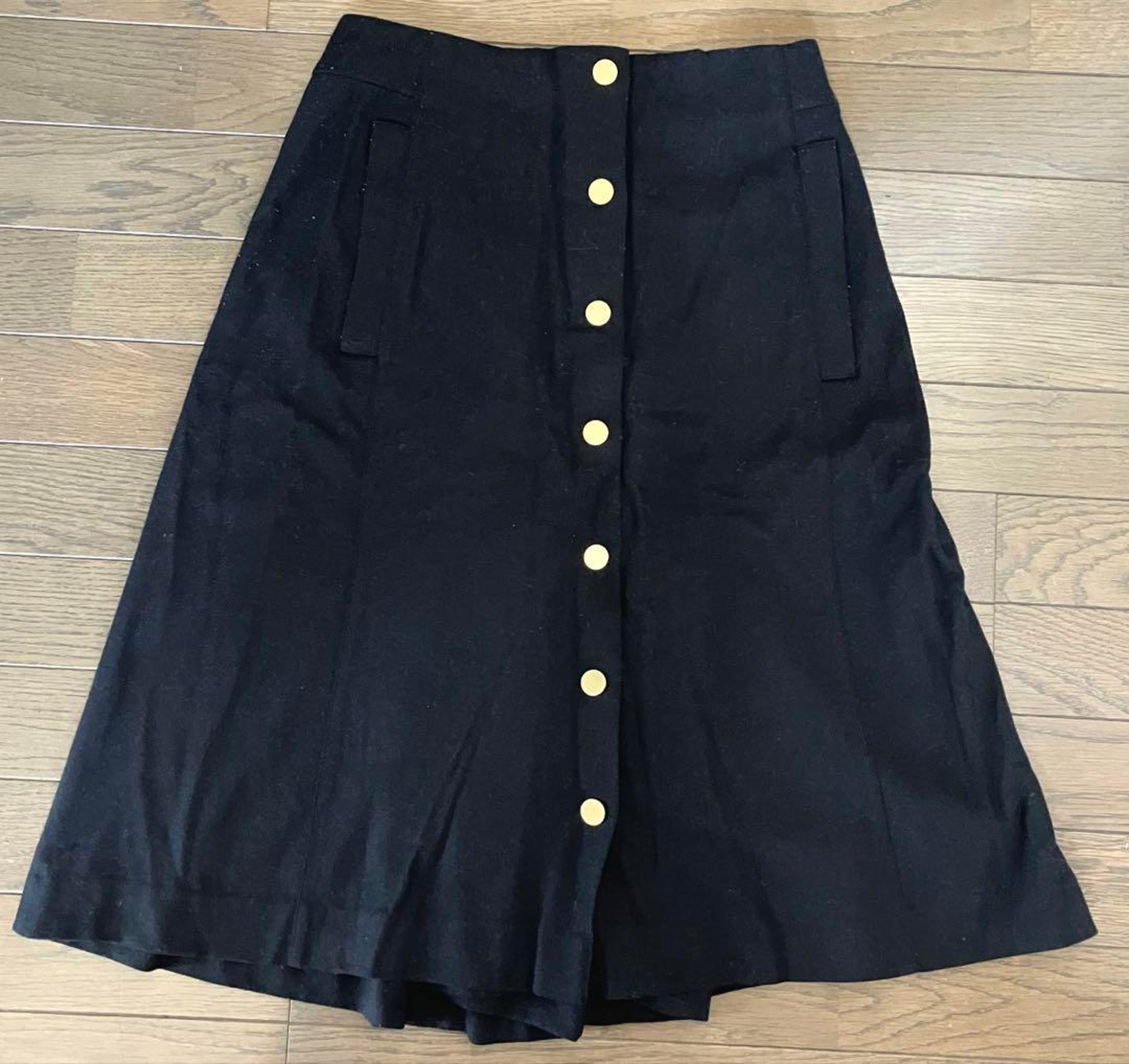 DIANE VON FURSTENBERG Black Culottes