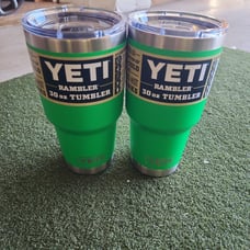 2 Yeti 30oz Rambler Tumblers