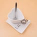 Heart- Creative 3D Hand Crafted Porcelain Enamel Peacock Coffee Cup Set with Sau