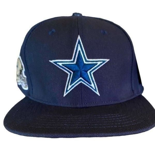 NWT Pro Standard Dallas Cowboys Snap Back Cap Baseball Cap Helmet Logo