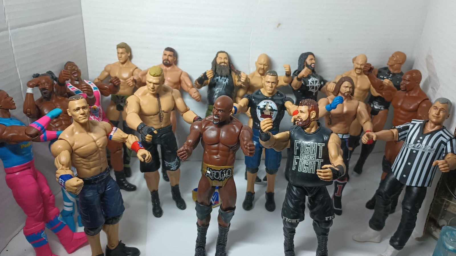Wrestling Action figures lot of 18