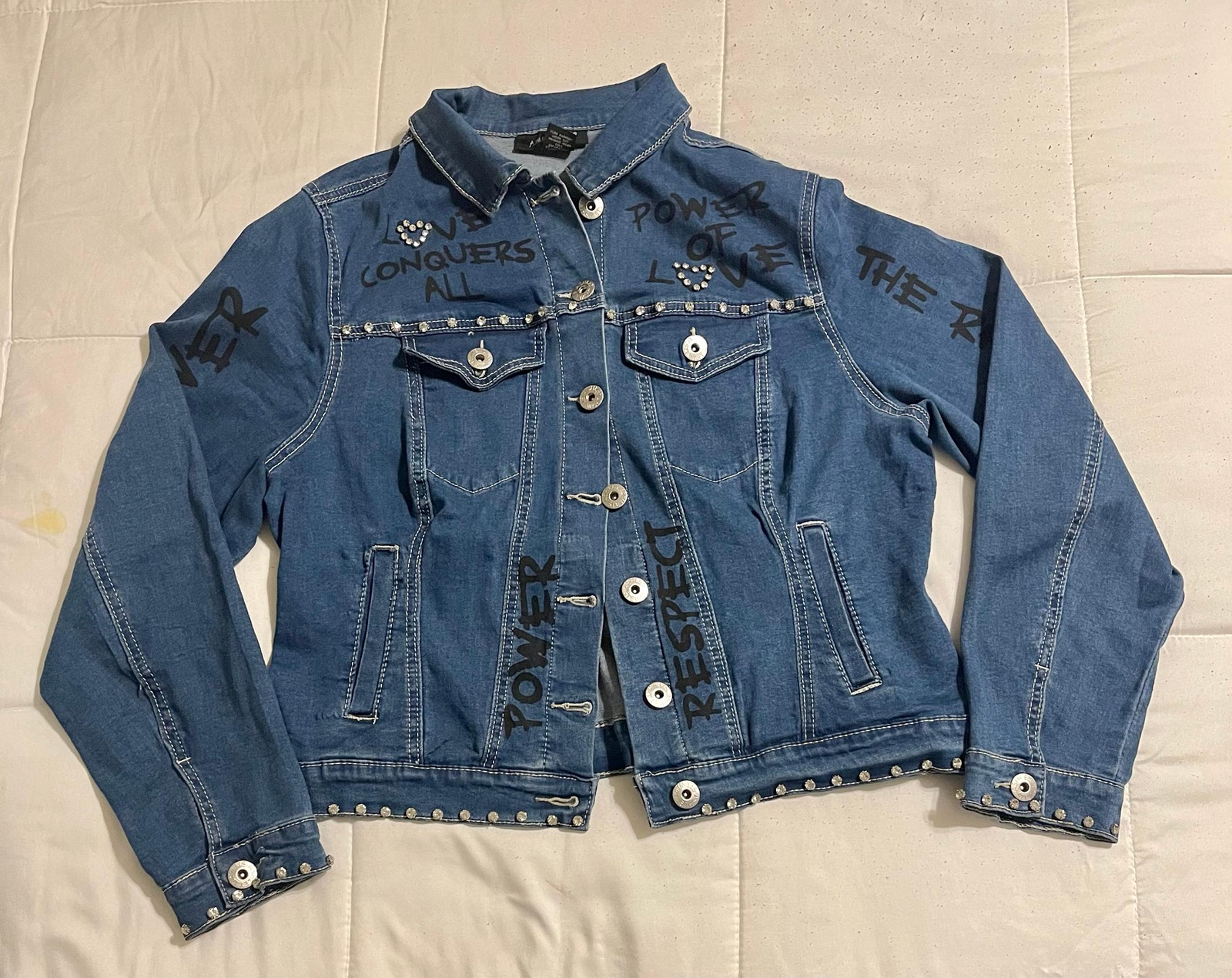 Ashley Stewart denim jacket