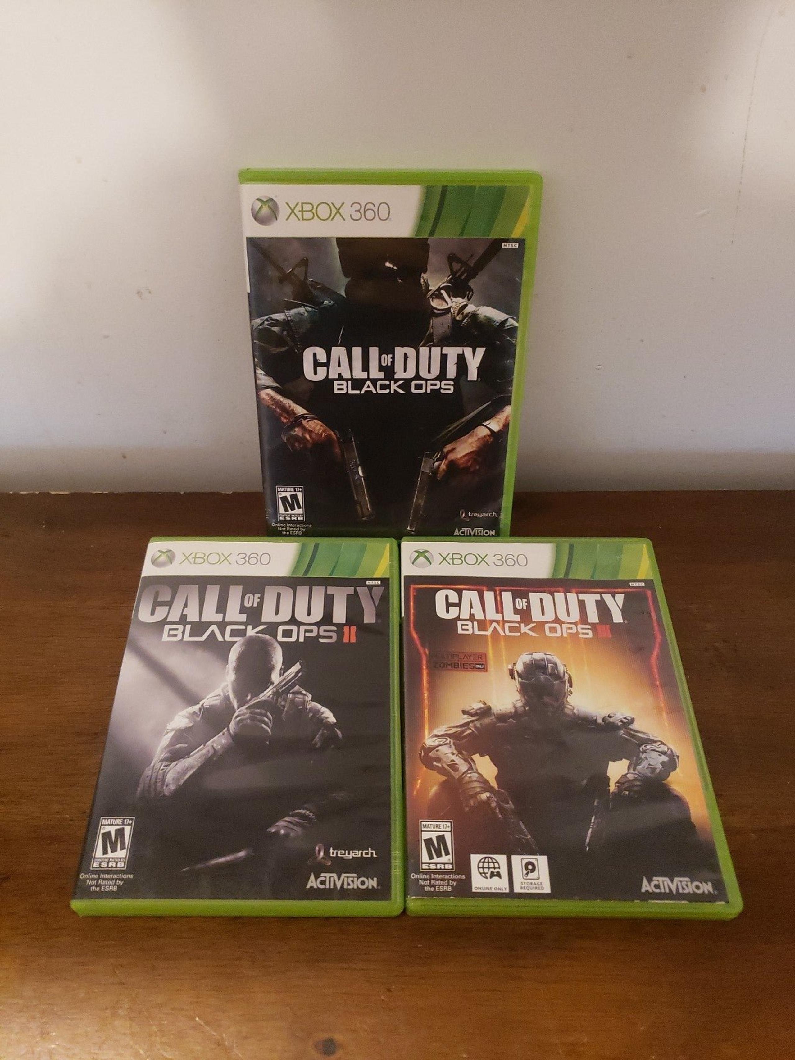 Call of Duty: Black Ops 1, 2 and 3 (TRILOGY) on Xbox 360