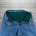 Wrangler Jeans Baggy Wide Leg Fit Medium Wash Denim Fleece Lined