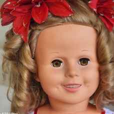 shirley temple doll w/Sheet Music 30inchs