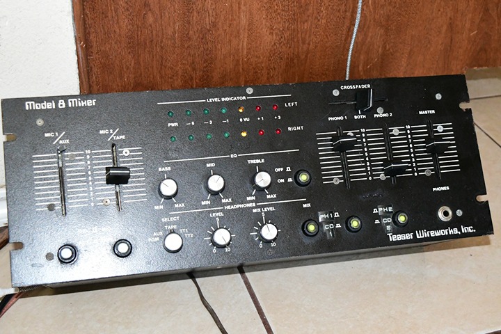 TEASER WIREWORKS MODEL 8 MIXER VINTAGE AND RARE ATTIC FIND 515B3B