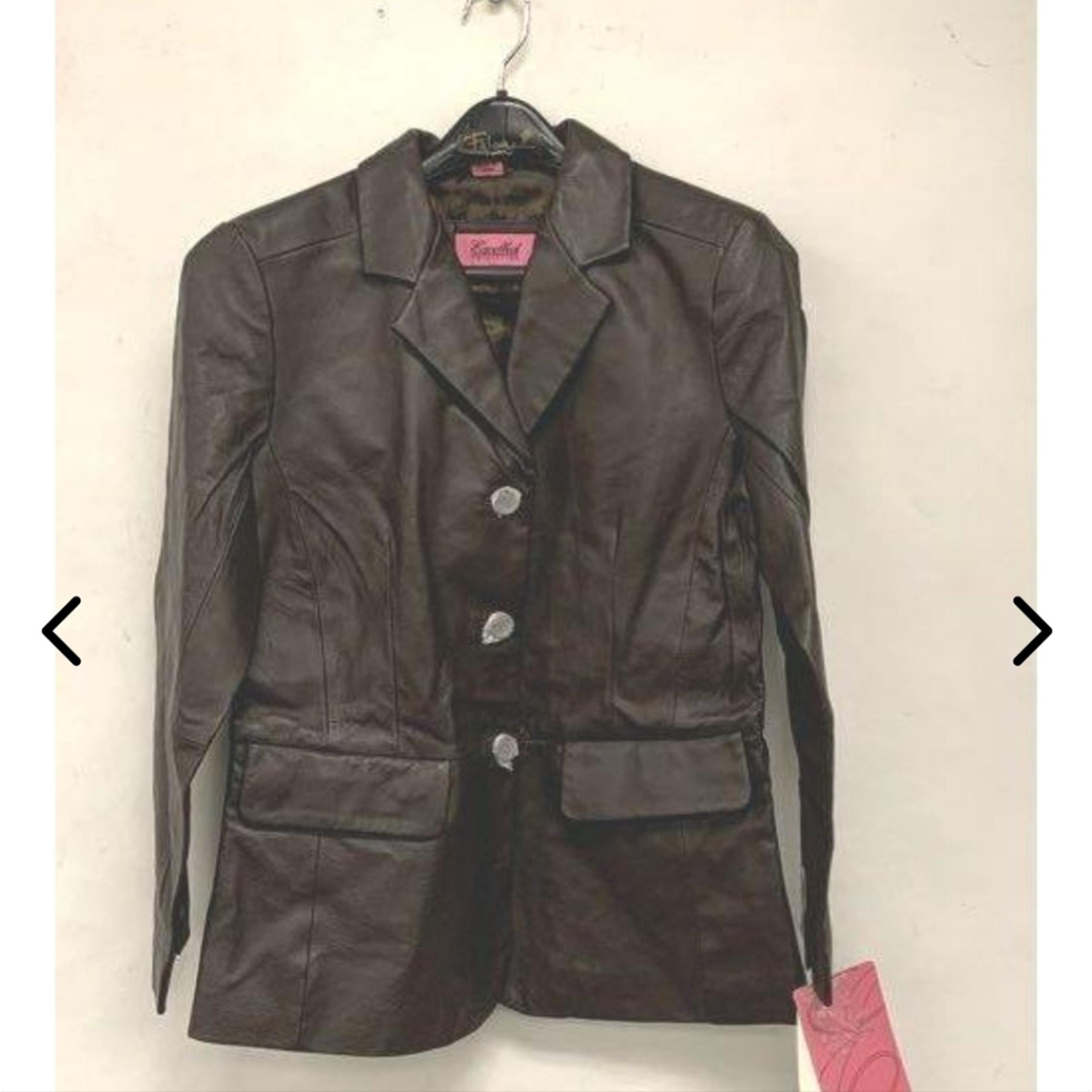 COLLECTION NWT WOMENS SIZE SMALL LEATHER JACKET COAT - Excelled