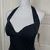 Free People We Are HAH Pull It Thru Bodysuit/Swimsuit Classic Black Size Medium