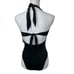 Free People We Are HAH Pull It Thru Bodysuit/Swimsuit Classic Black Size Medium