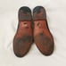 Grant Stone Traveler Penny Midnight Navy Blue leather Suede Loafers Men's SZ 11