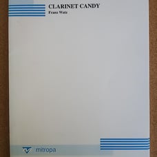 Brass Band Sheet Music CLARINET CANDY by Watz