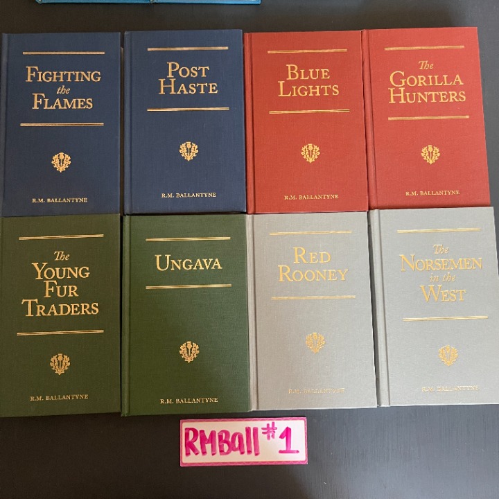 R.M. Ballantyne 11 HC Vision Forum Book Lot (RMBALL1)