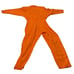 Vintage Datiani Women's Orange Romper, Size 8