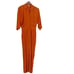 Vintage Datiani Women's Orange Romper, Size 8