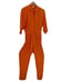Vintage Datiani Women's Orange Romper, Size 8