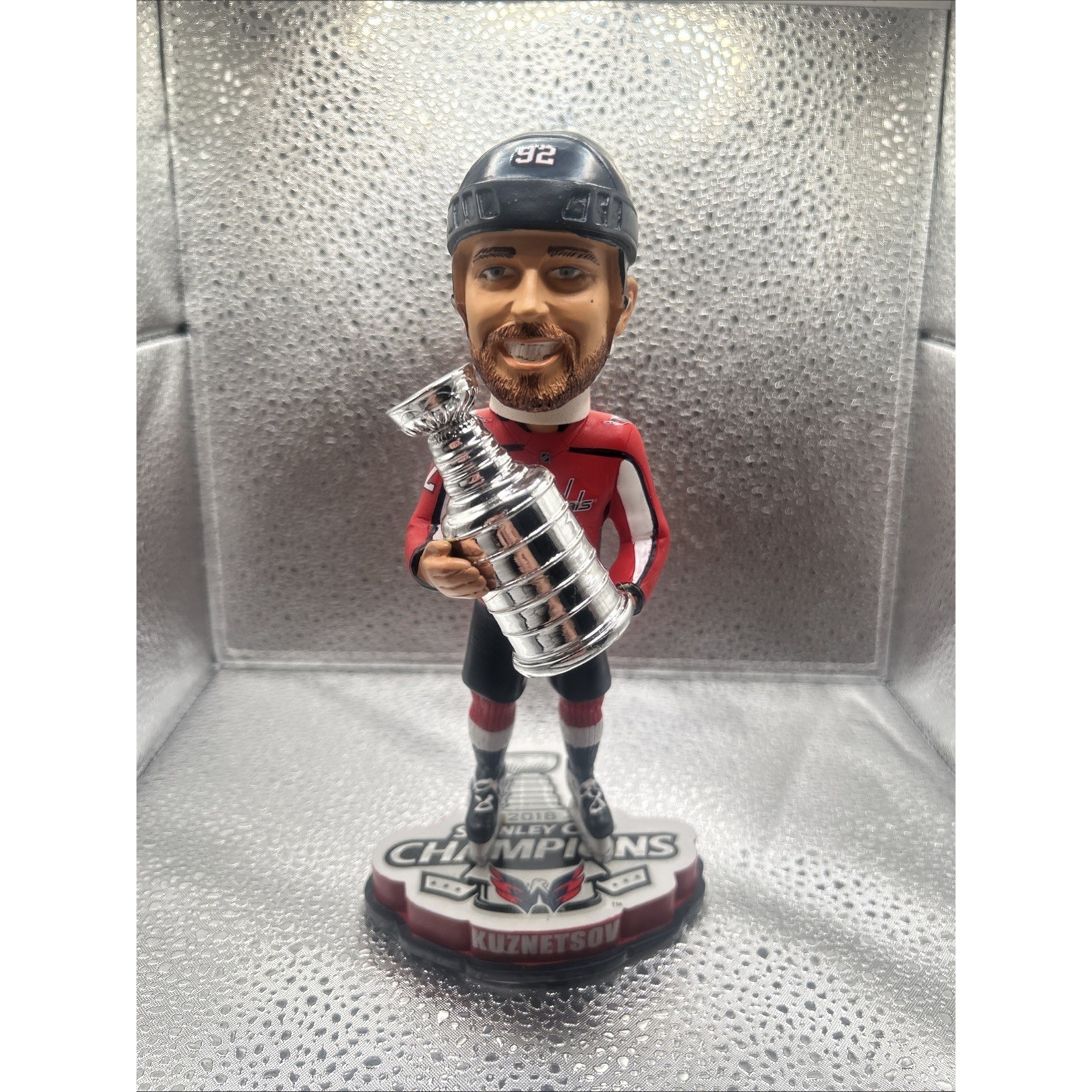 Evgeny Kuznetsov Washington Capitals 2018 NHL Champions 2018 Bobblehead NHL