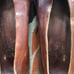 CYDWOQ Handmade Mary Janes Brown Leather size 40-(9.5 - 10)