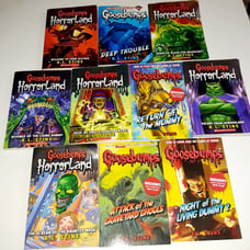 Goosebumps Book Lot of 10 Horrorland Paperback Scary Spooky Fiction RL Stine