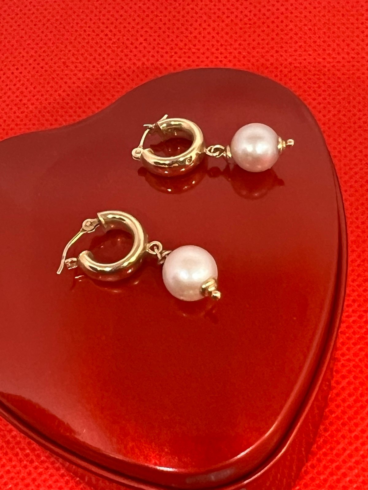 hoop earrings