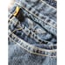Vintage Robin’s Jean Men's 40X34 USA Hip-hop Baggy boot cut Dark Wash