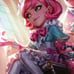 Cafe Cuties Annie cosplay - League of Legends LOL costume (Size S)