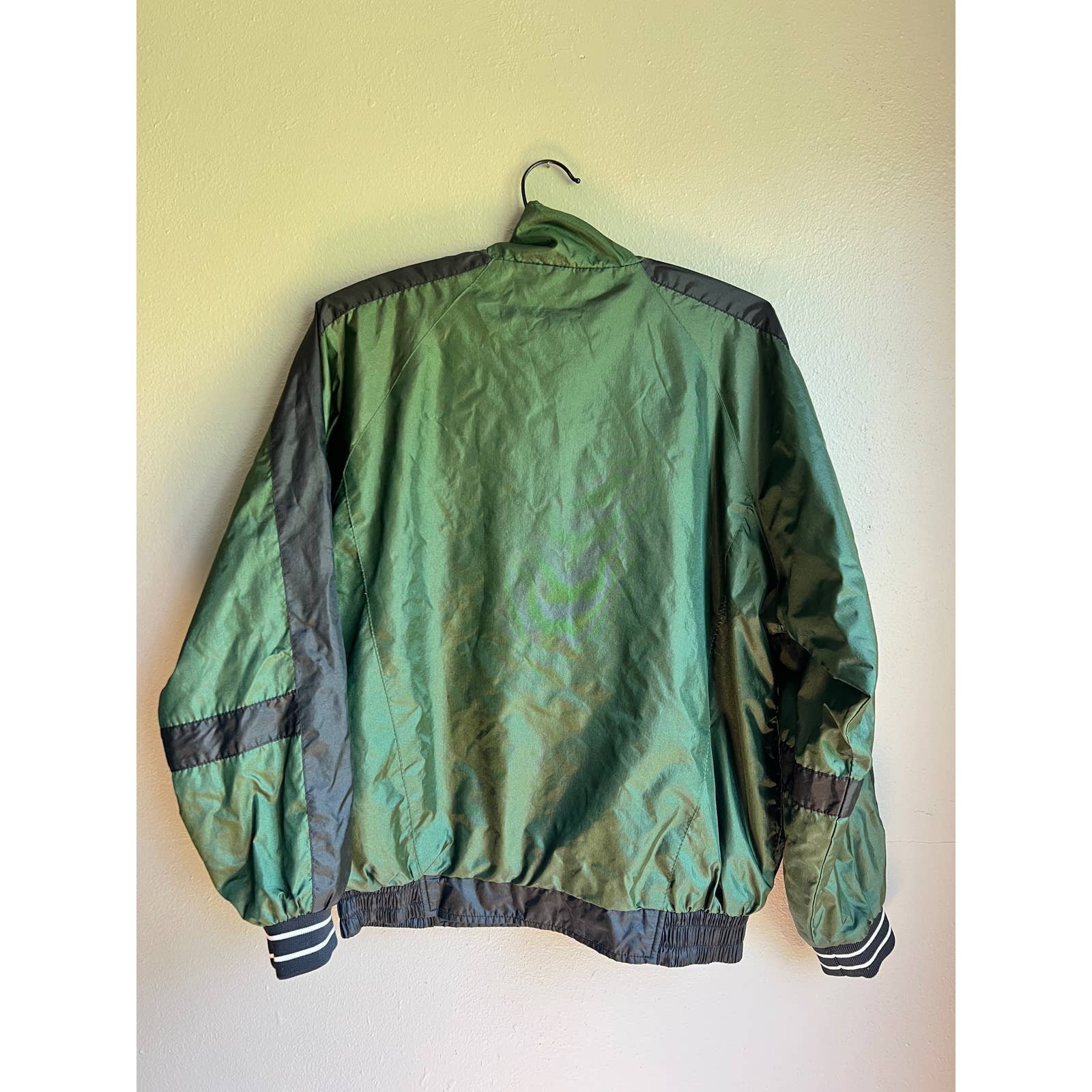 ≪超目玉★12月≫ Green Bay Packers Reversible Half Zip Jacket Mens Large ウォームアップウェア