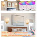 Battery operated wall lights