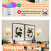 Battery operated wall lights