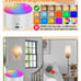 Battery operated wall lights