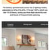 Battery operated wall lights