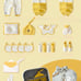 Baby gift set 100% Cotton