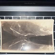 Old photo “unknown landscape” 1930-1940