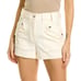 Helmut Lang Twill Sailor Shorts in Winter White Chinos Size 6