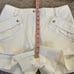 Helmut Lang Twill Sailor Shorts in Winter White Chinos Size 6
